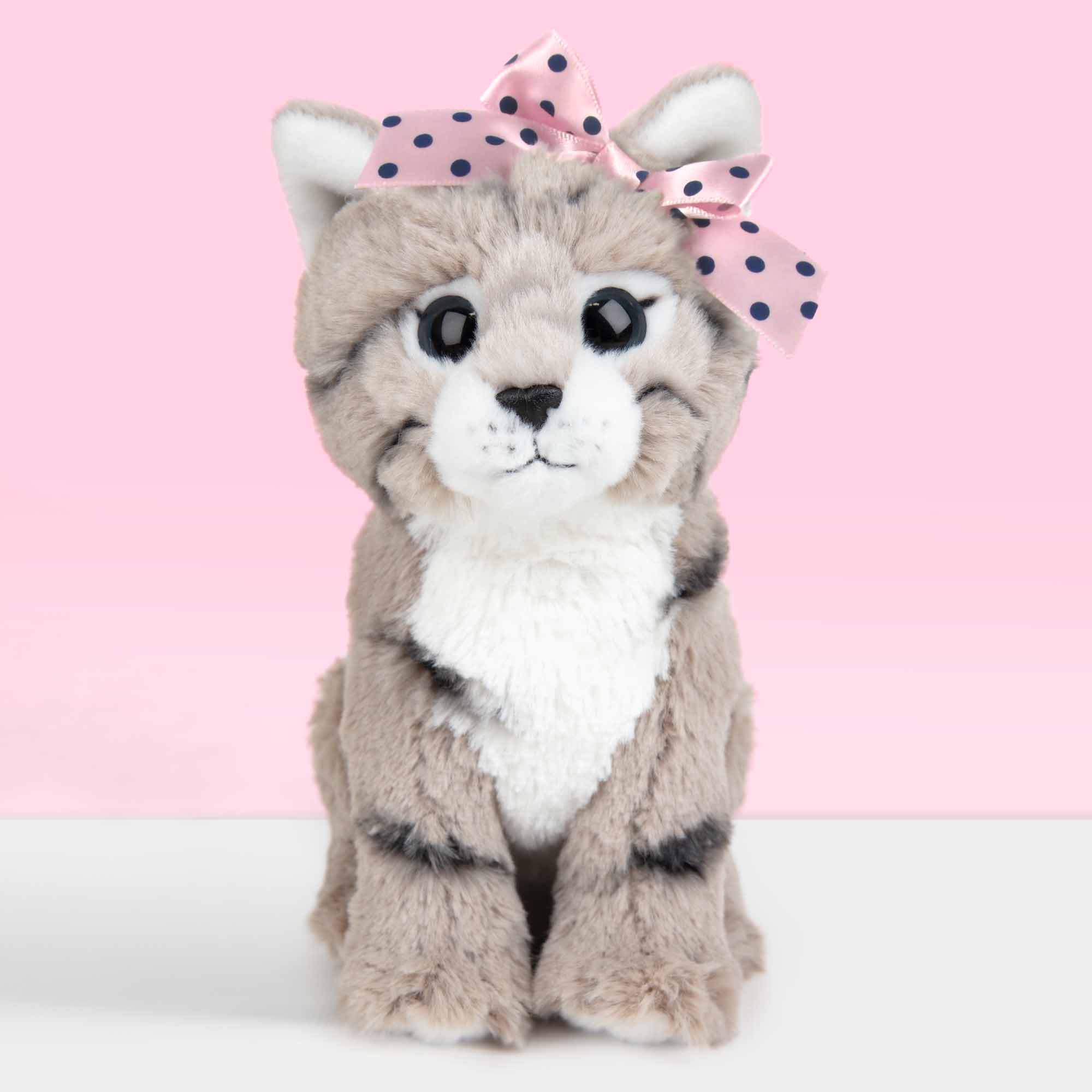 6245-plusheno-kote-s-pandelka-bety-bow-studio-pets Studio Pets Плюшено коте Бети Бол с панделка, 16 см