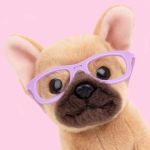 Studio Pets Плюшено куче Френски булдог Фреди с очила, 16 см - Image 2