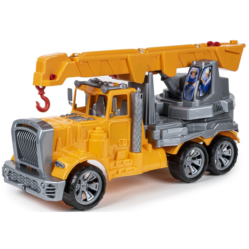626561-avtokran-orion-toys Автокран с въртяща се кука Fargo, Orion Toys - Image 1