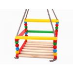 Technok Toys Дървена люлка с въже - Image 2