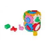 Technok Toys Детски куб/сортер с цветни елементи