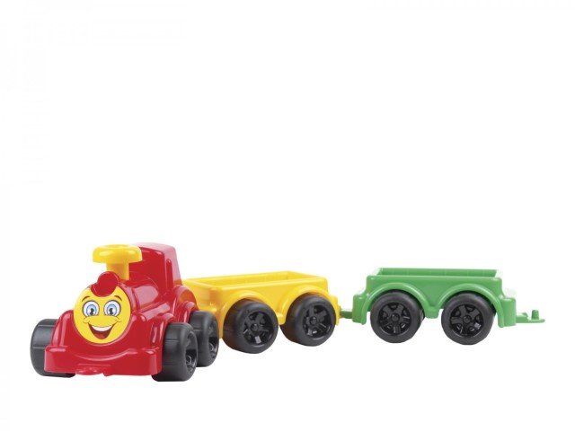 632339 Technok Toys Локомотив с вагончета - Image 1