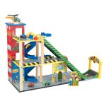 Дървен паркинг с писта и колички, KidKraft - Image 3