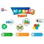 Technok Toys Детска мозайка/пъзел с едри части - Image 3