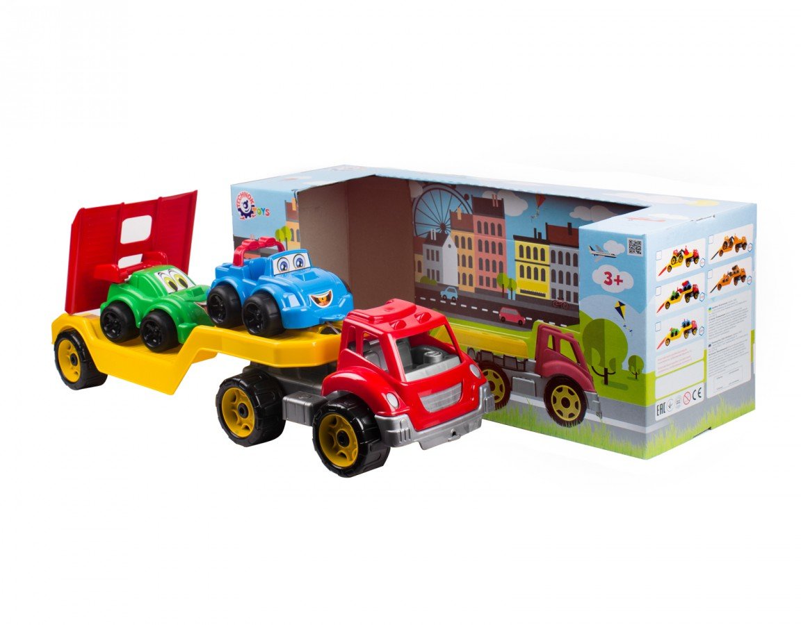633909 Technok Toys Автовоз с колички