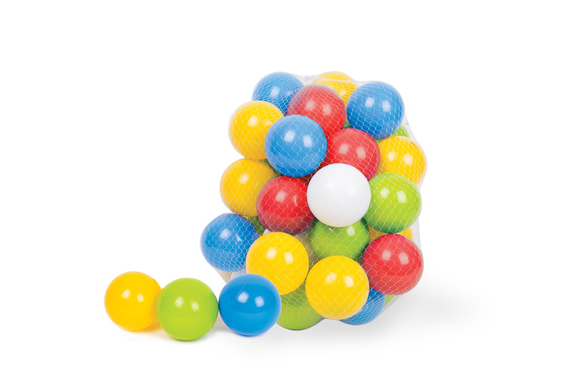 634333-tzvetni-topki-za-igra-60-broya Technok Toys Комплект от цветни топки за игра, 60 броя