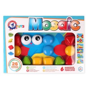Technok Toys Детска мозайка с шаблони и едри елементи