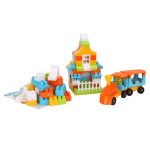 Technok Toys Конструктор с едри елементи, 90 части - Image 2