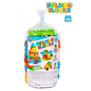 Technok Toys Конструктор с едри елементи, 90 части