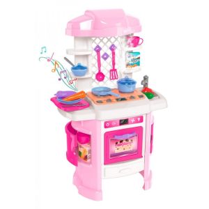 Technok Toys Детска кухня с посуда и звукови ефекти