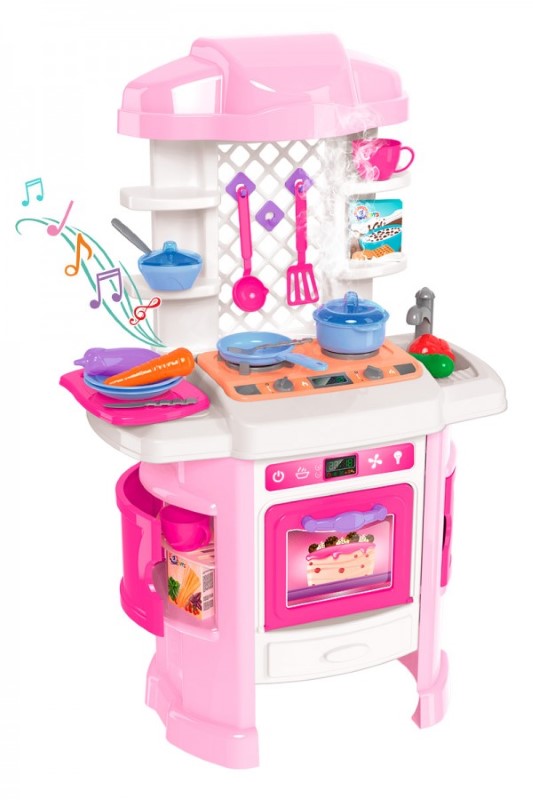636696-detska-kuhnya-s-posuda-technok-toys Technok Toys Детска кухня с посуда и звукови ефекти