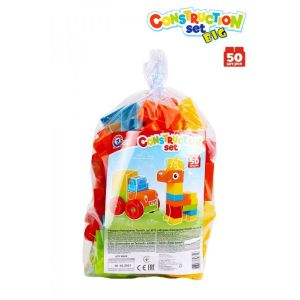 Technok Toys Конструктор с едри елементи, 50 части