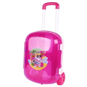 Technok Toys Детски куфар за играчки, розов