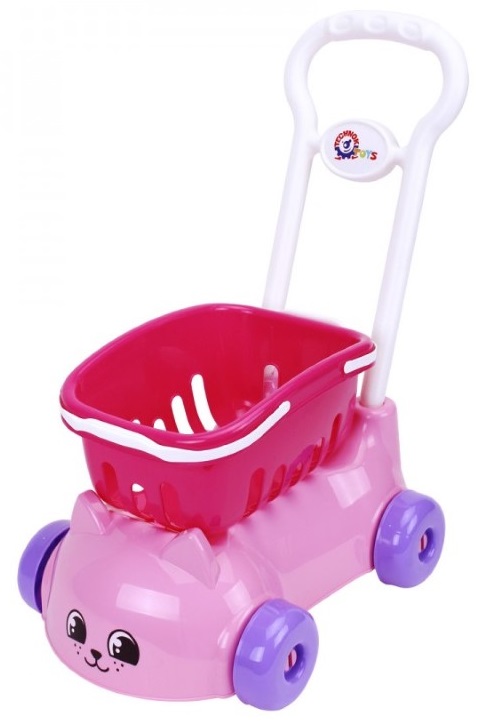 637587-kolichka-s-pazarska-koshnitza-kote-technok-toys Technok Toys Детска количка с пазарска кошница, розова