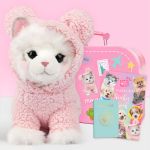 Studio Pets Плюшено коте Рагдол с куфарче и стикери, Мауси 23 см - Image 2
