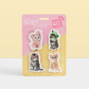 Studio Pets Комплект с 2D гумички, Котенца