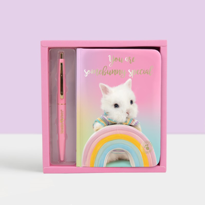 6480-studio-pets-belezhnik-s-himikal-v-kutiya-s-zaicheto-bunbun Studio Pets Комплект тефтер с химикал в кутия, Зайчето БунБун