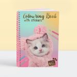 Studio Pets Плюшено коте Мауси с книжка за оцветяване, 23 см - Image 4