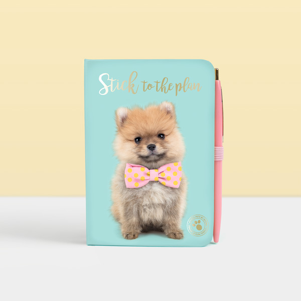 6484-studio-pets-tefter-s-himikal-i-listcheta-kucence-pompon Studio Pets Тефтер с химикалка, листчета и разделители, Помпон