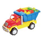 Burak Toys Камион с цветни блокчета