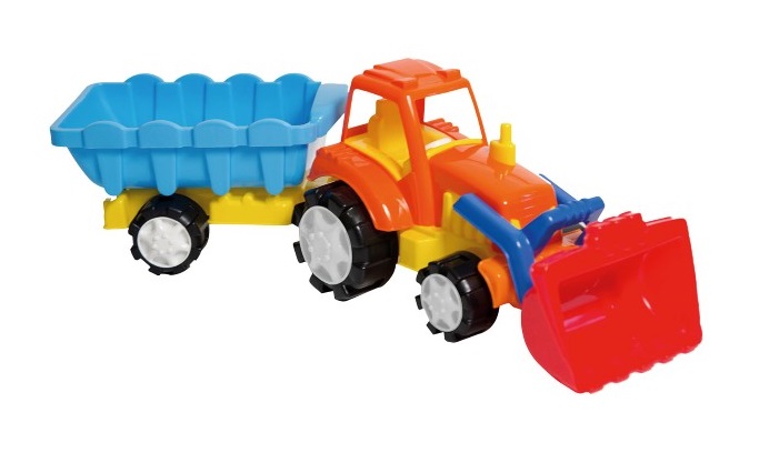 654573-detski-traktor-fadroma-s-remarke-burak-toys Burak Toys Трактор с ремарке и гребло - Image 1