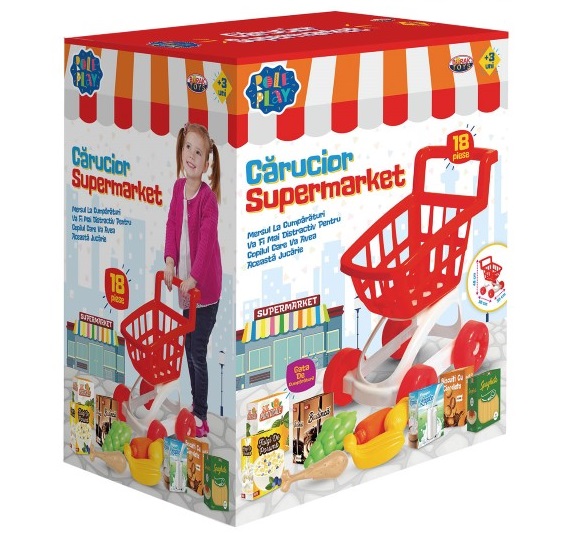 657666-detska-pazarska-kolichka-burak-toys Burak Toys Пазарска количка с плодове и зеленчуци - Image 1