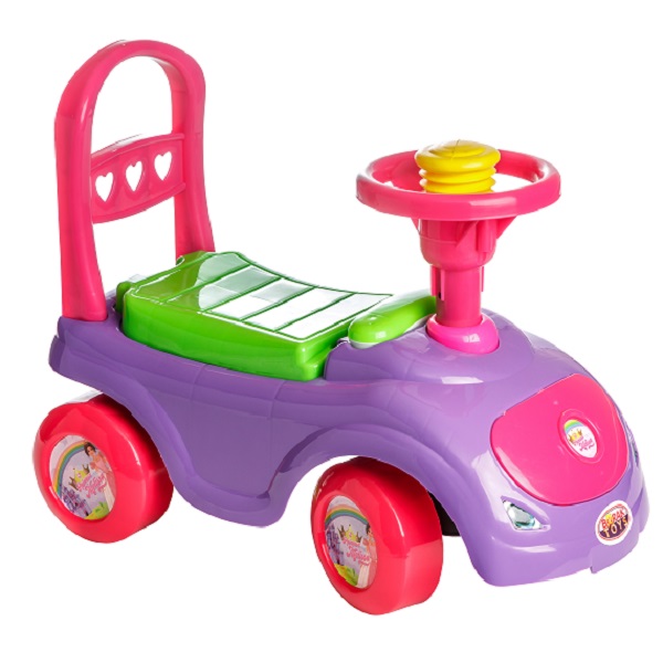 657680-kola-krakomobil-printzesi-burak Burak Toys Детска кола/кракомобил, Princess - Image 1