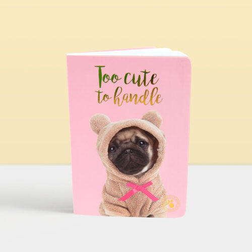 6910-tetradka-a6-s-kuchentze-studio-pets Studio Pets Тефтерче с меки корици, Кученце - Image 1