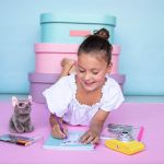 Studio Pets Книжка за оцветяване със стикери, Кученцето Ади - Image 4