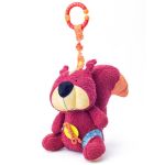 Мека играчка за количка с клипс, Катерица - Niny