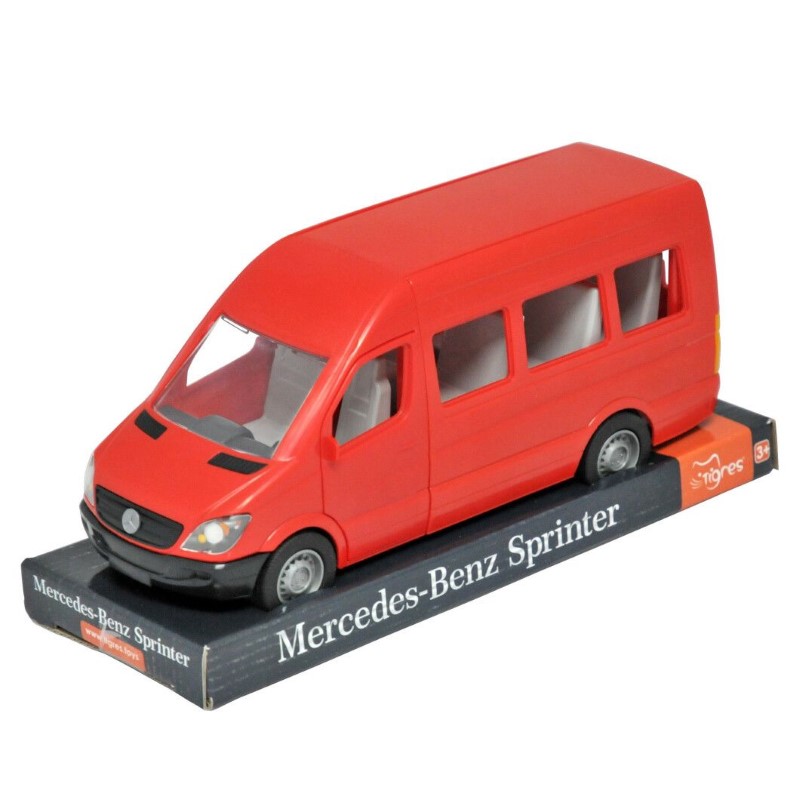 7051-tigres-mikrobus-mercedes-benz-cherven Tigres Микробус Mercedes-Benz Sprinter, червен - Image 1