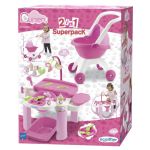 Ecoiffier Комплект с маса за повиване и количка за кукли - Image 3