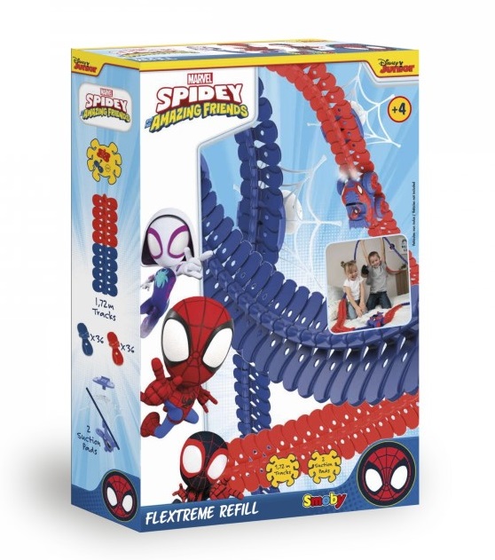7600180919-pista-za-kolichki-marvel-spidey-smoby Smoby Писта, Marvel Spidey Flextreme Recharge