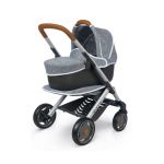 Smoby Детска количка за кукли Quinny 3 в 1, сива - Image 2