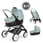 Детска количка за кукли, Maxi Cosi 3 в 1, сива