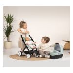 Smoby Детска количка за кукли, Maxi Cosi 3 в 1, сива - Image 5