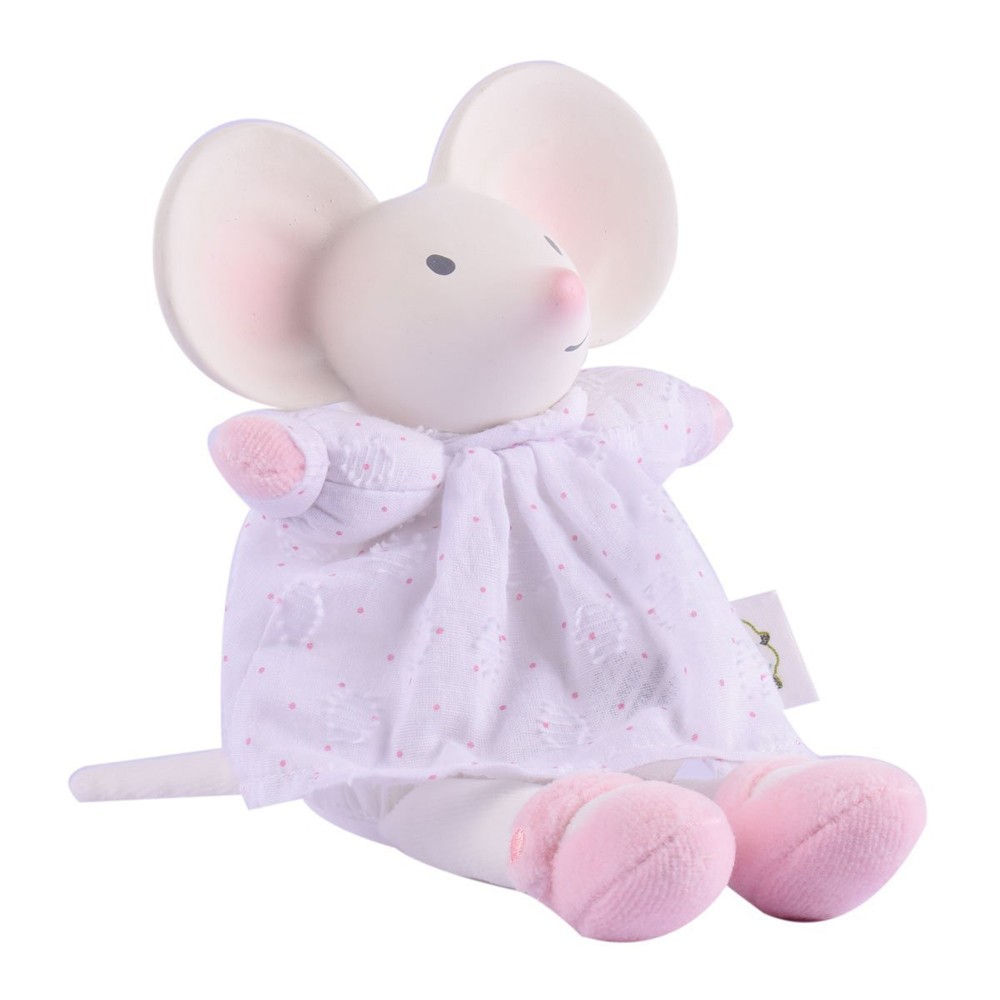 77115-meka-bebeshka-igrachka-mishle-tikiri Tikiri Toys: Мека играчка за гушкане, Мишлето Мейя - Image 1