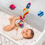 BabyOno Музикална въртележка за креватче, Космос - Image 10