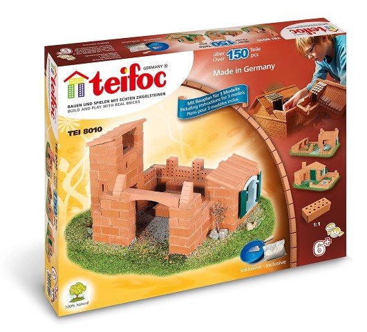 teifoc-maket-s-mini-tuhmi-kyshta-s-zamak-8010 Teifoc Макет с мини тухли Къща и Замък 3 в 1