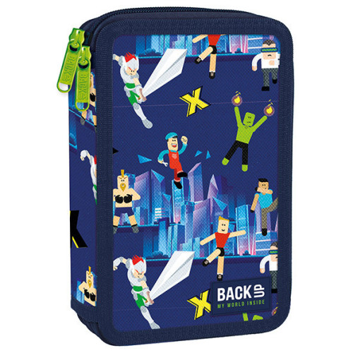 82988-uchenicheski-neseser-s-molivi-backup-super-game-1 BackUp Несесер с две отделения Super Game, пълен - Image 1