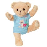 Baby Born Плюшено мече със синьо боди, асортимент - Image 5