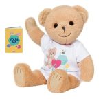 Baby Born Плюшено мече с бяло боди, асортимент