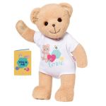 Baby Born Плюшено мече с бяло боди, асортимент - Image 2