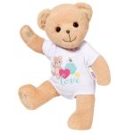Baby Born Плюшено мече с бяло боди, асортимент - Image 3