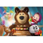 Lisciani Пъзел Маша и Мечока, 2 х 12 части - Image 2