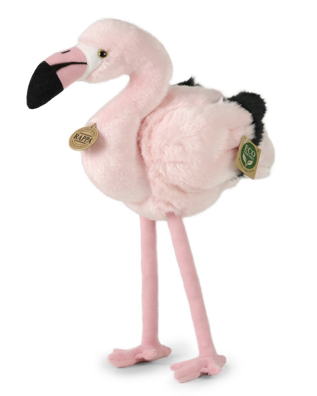 866843-plusheno-flamingo-rappa-1 Плюшено фламинго, 34 см - Rappa