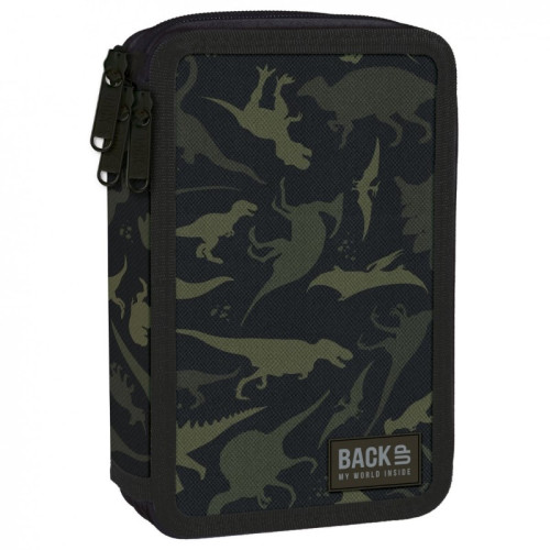 88829-back-up-trien-neseser-s-aksesoari-dinozavri BackUp Несесер с три отделения Dinosaurs, пълен - Image 1