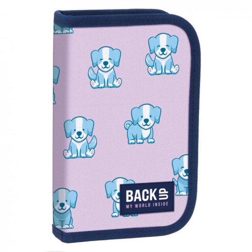 88942-uchenicheski-neseser-s-kuchentza-pylen-back-up BackUp Несесер с едно отделение Puppy, пълен - Image 1