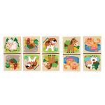 Woody Дървено домино с животни - Image 3