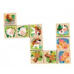 Woody Дървено домино с животни - Image 2
